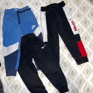 Nike Little boys sweatpants lot